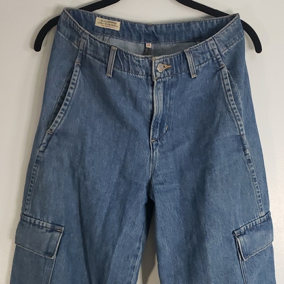 Levi's Baggy Cargo Womens Jeans 23 - Picture 3 of 16